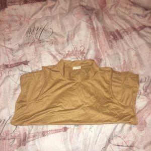 Brandy Melville Turtleneck Velvet Blouse